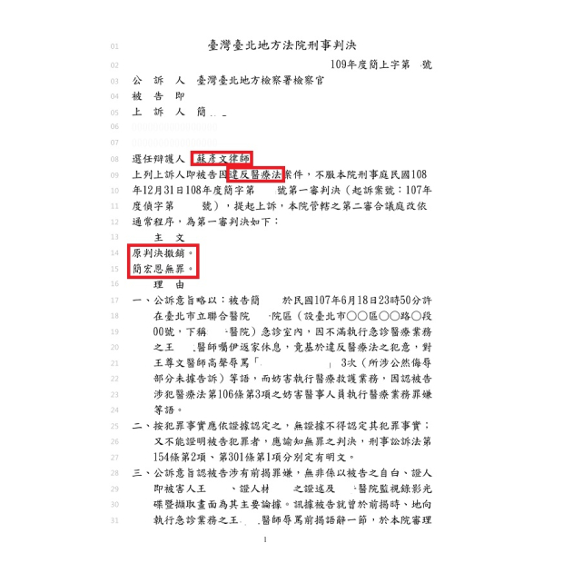 19.被訴違反醫療法勝訴無罪.jpg