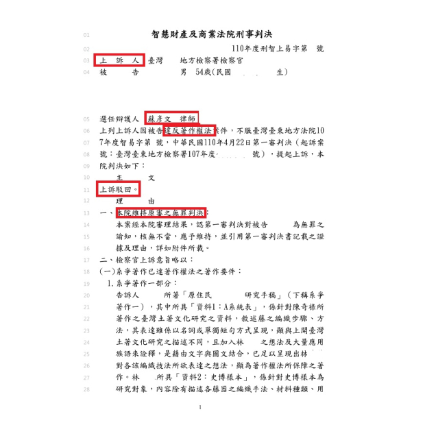 33.被訴侵害著作權 第二審勝訴無罪確定.jpg
